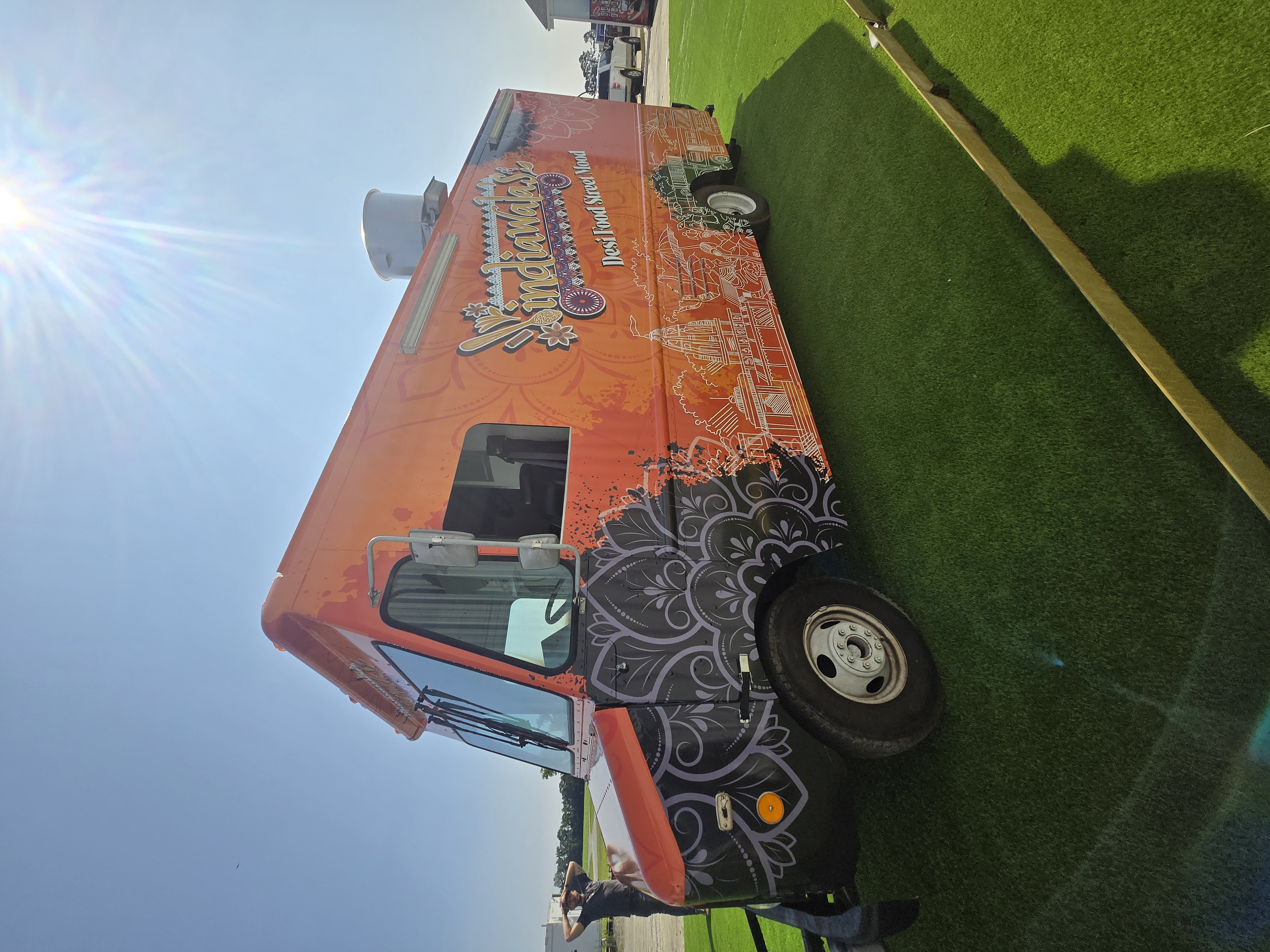 Food truck wrap project