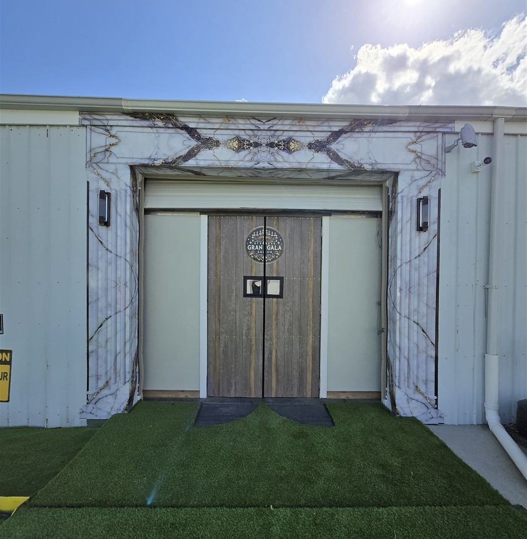 Storefront exterior graphics
