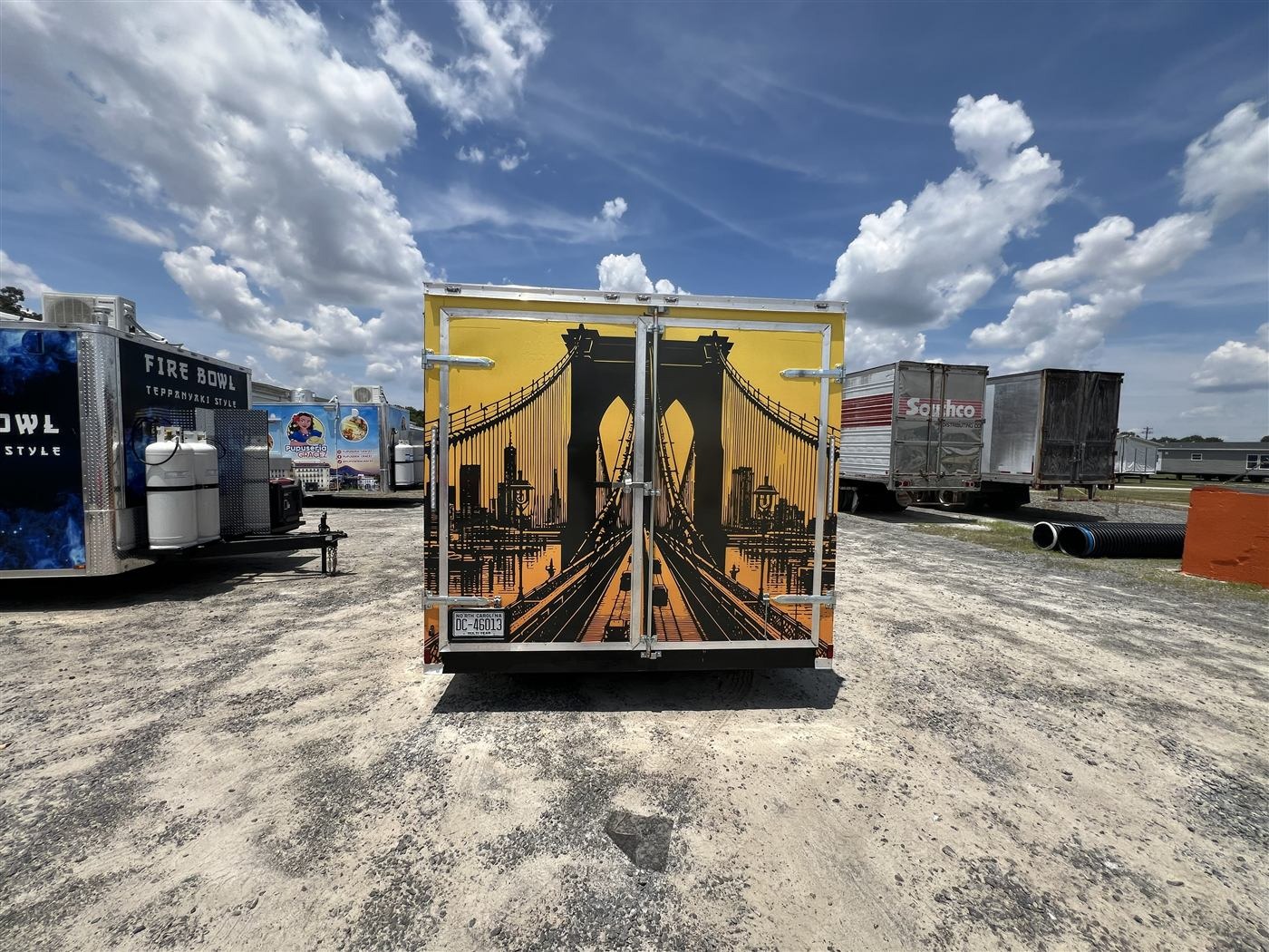Food truck full wrap