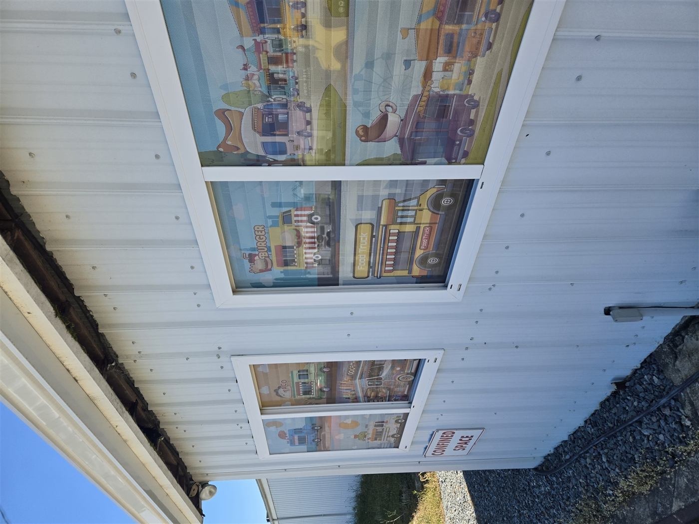 Storefront window graphics
